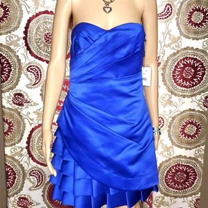 Vibrant blue dress Calvin Klein 6